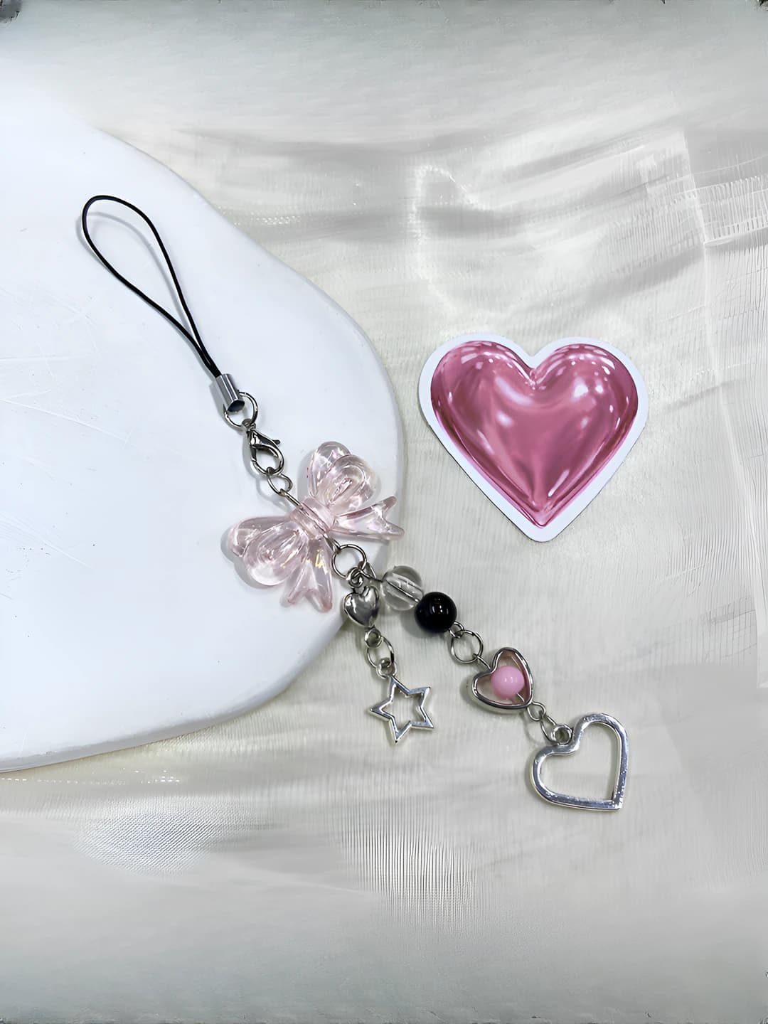 Heart and bow
