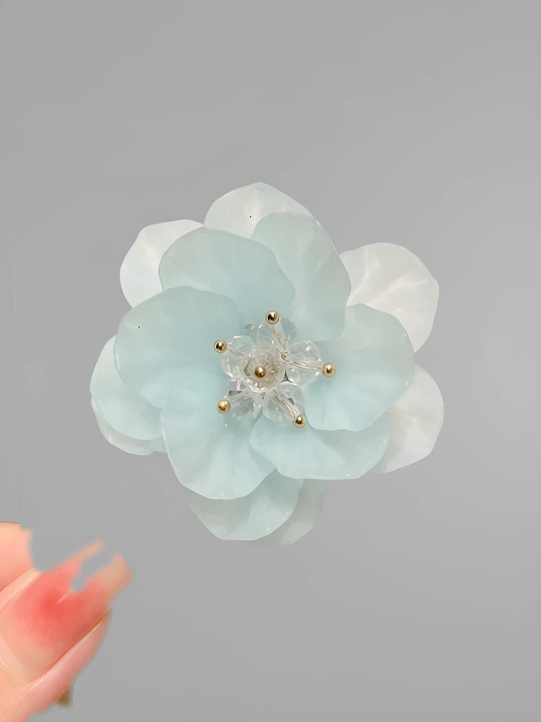 6# синий камелия (ок. 5cm)
