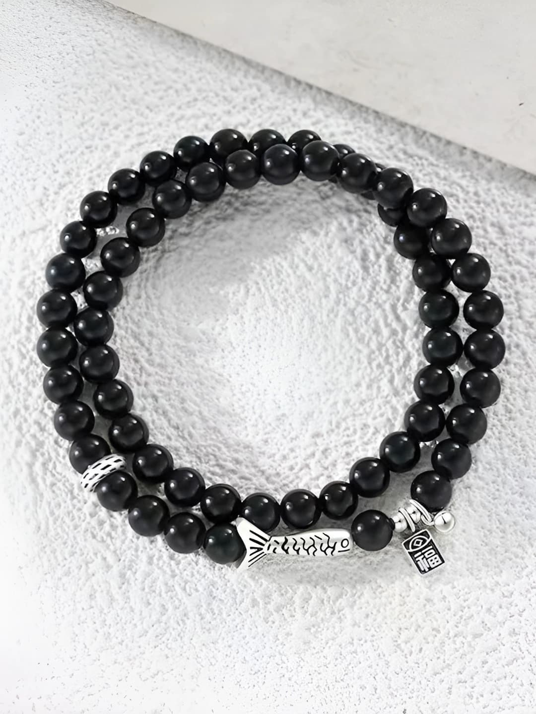 Lucky character bell {Koi} men's