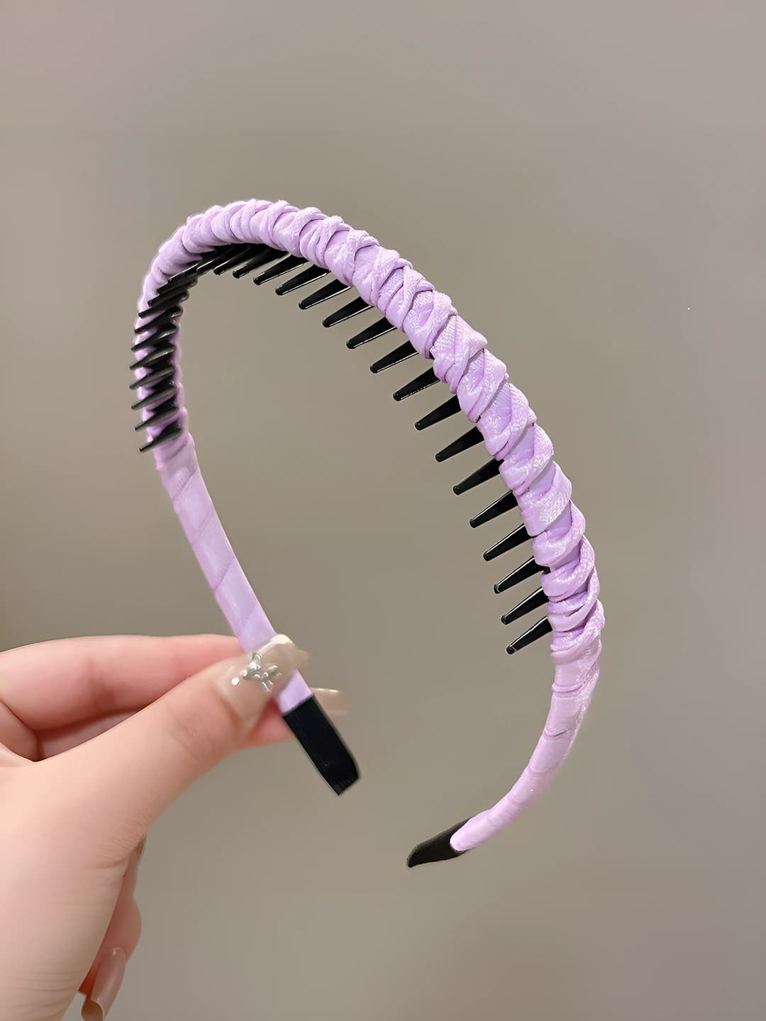 5# Braided purple, 1 cm