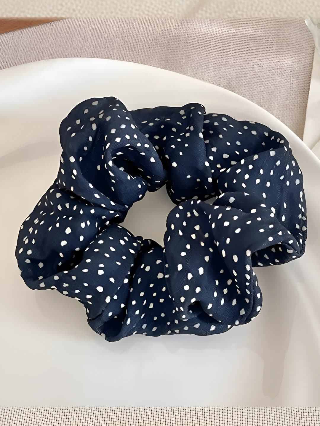 1# Blue, polka dot