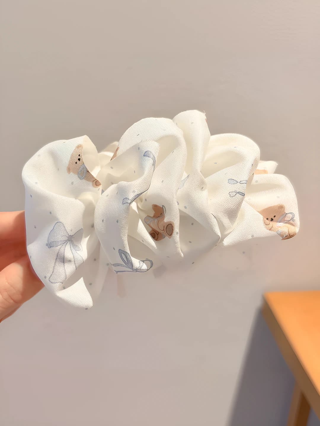 1#Blue ribbon banana clip 12 cm
