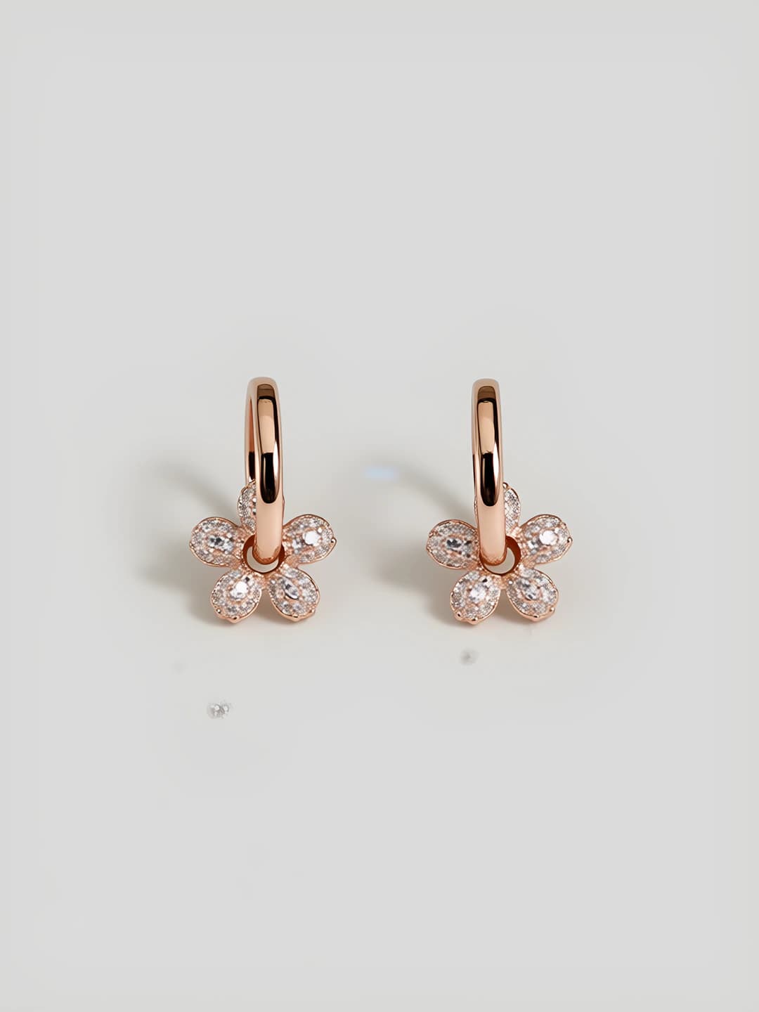 Earrings - Rose gold