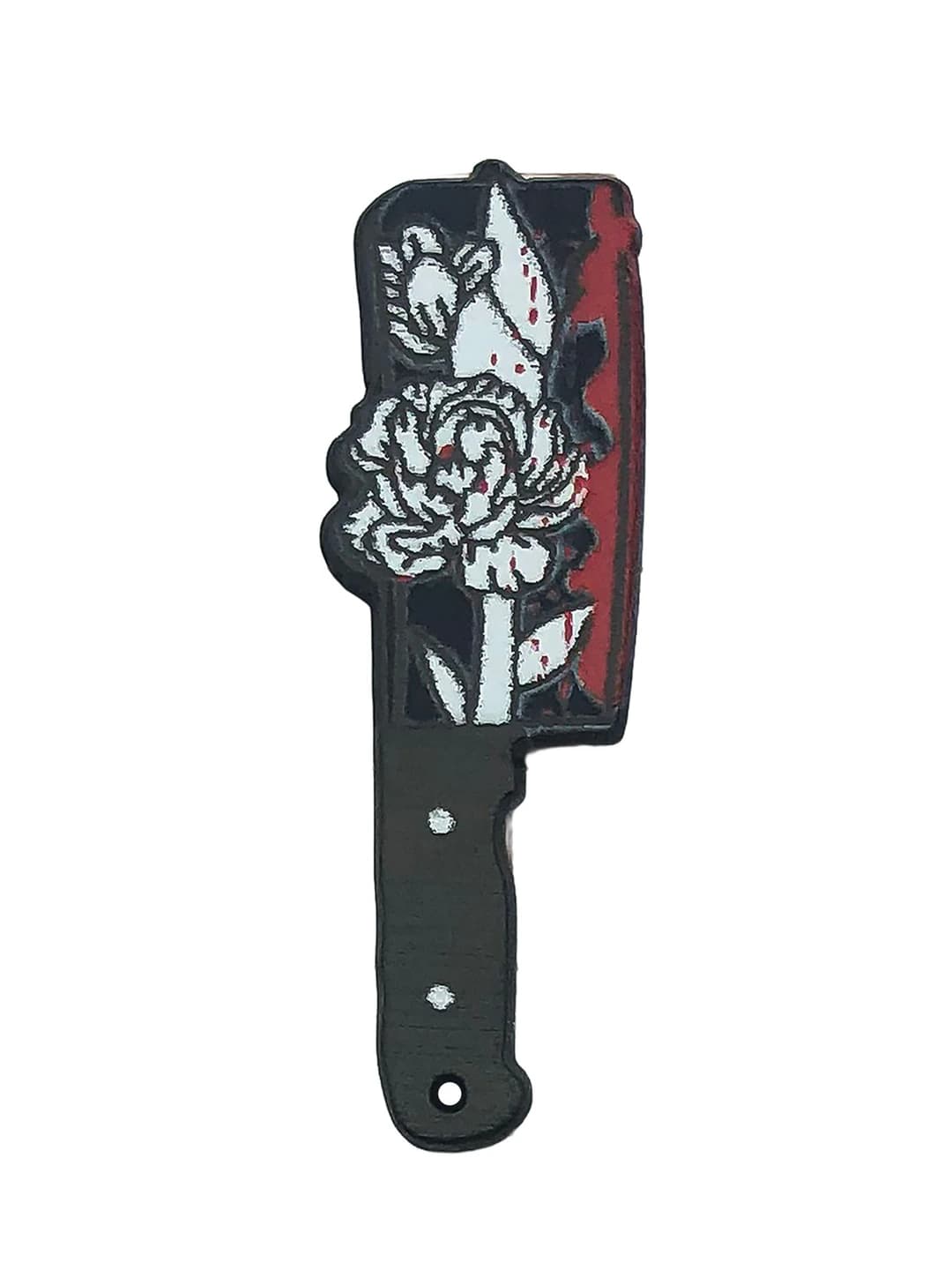 1 pc flowers with bloody knife 50x16mm - 1.5g - 19281