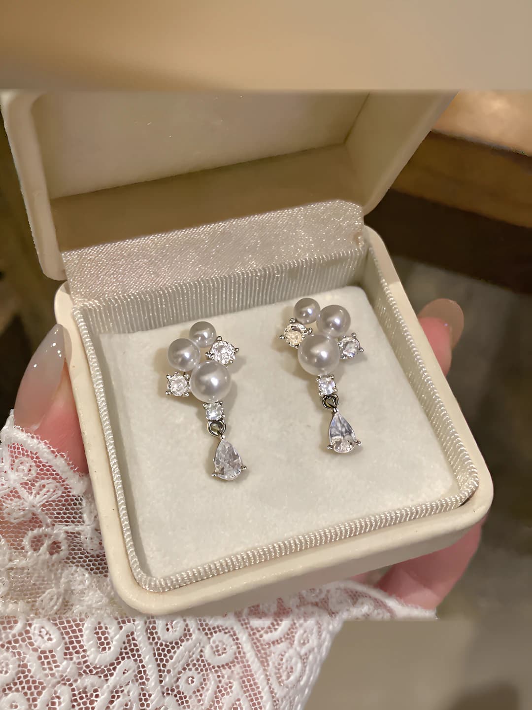 Silver - White