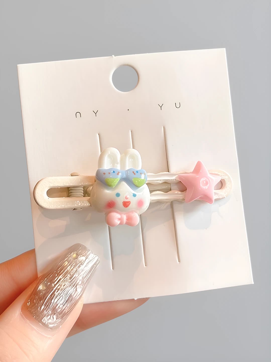1# Glasses rabbit 6cm