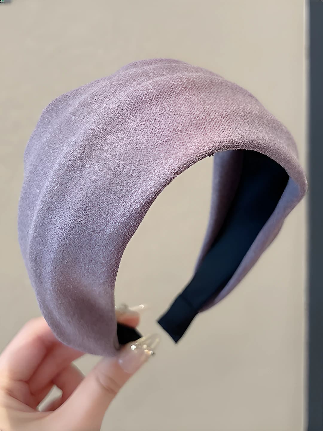 Purple, wide band