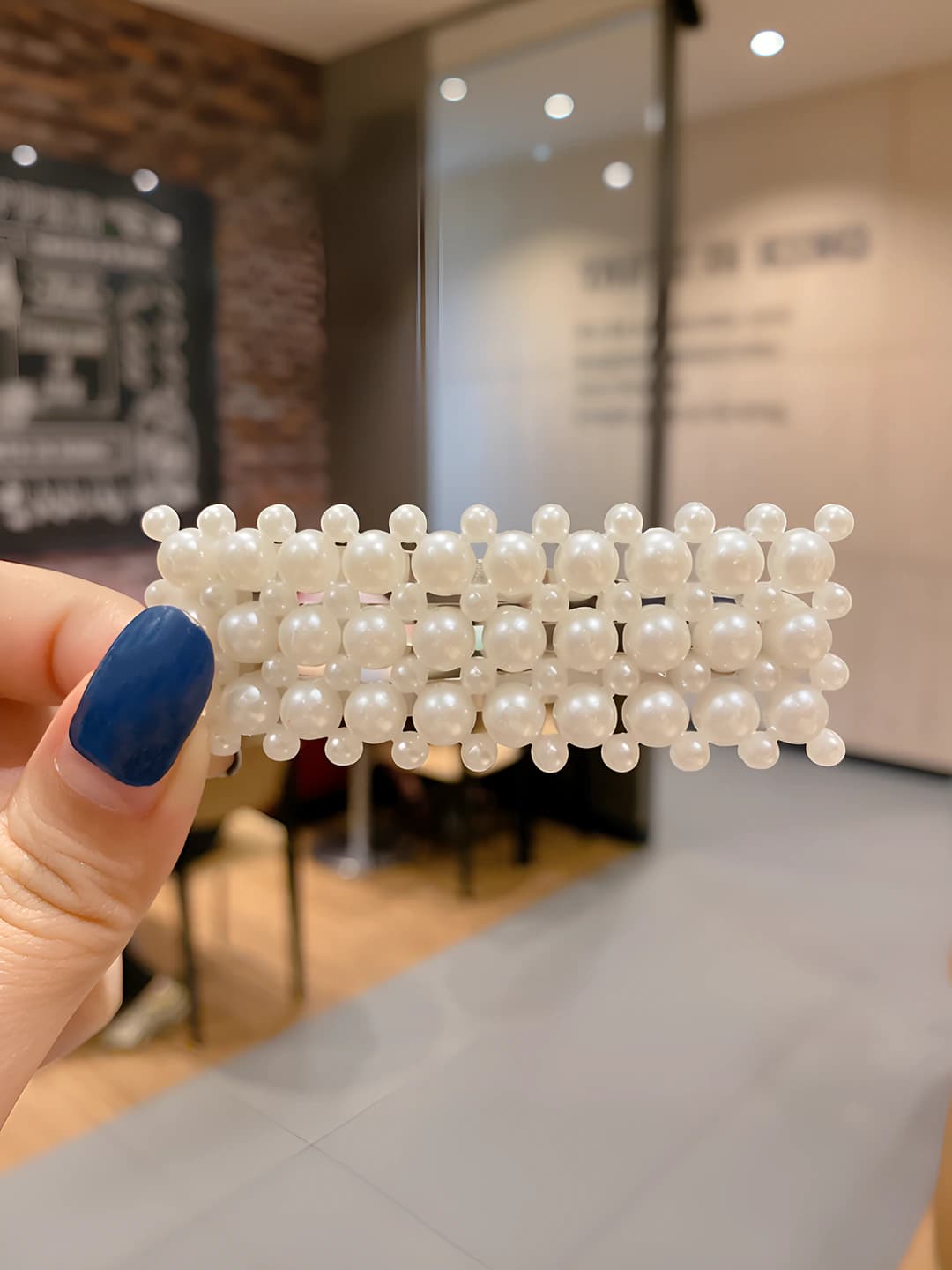 20# Square mixed pearl #