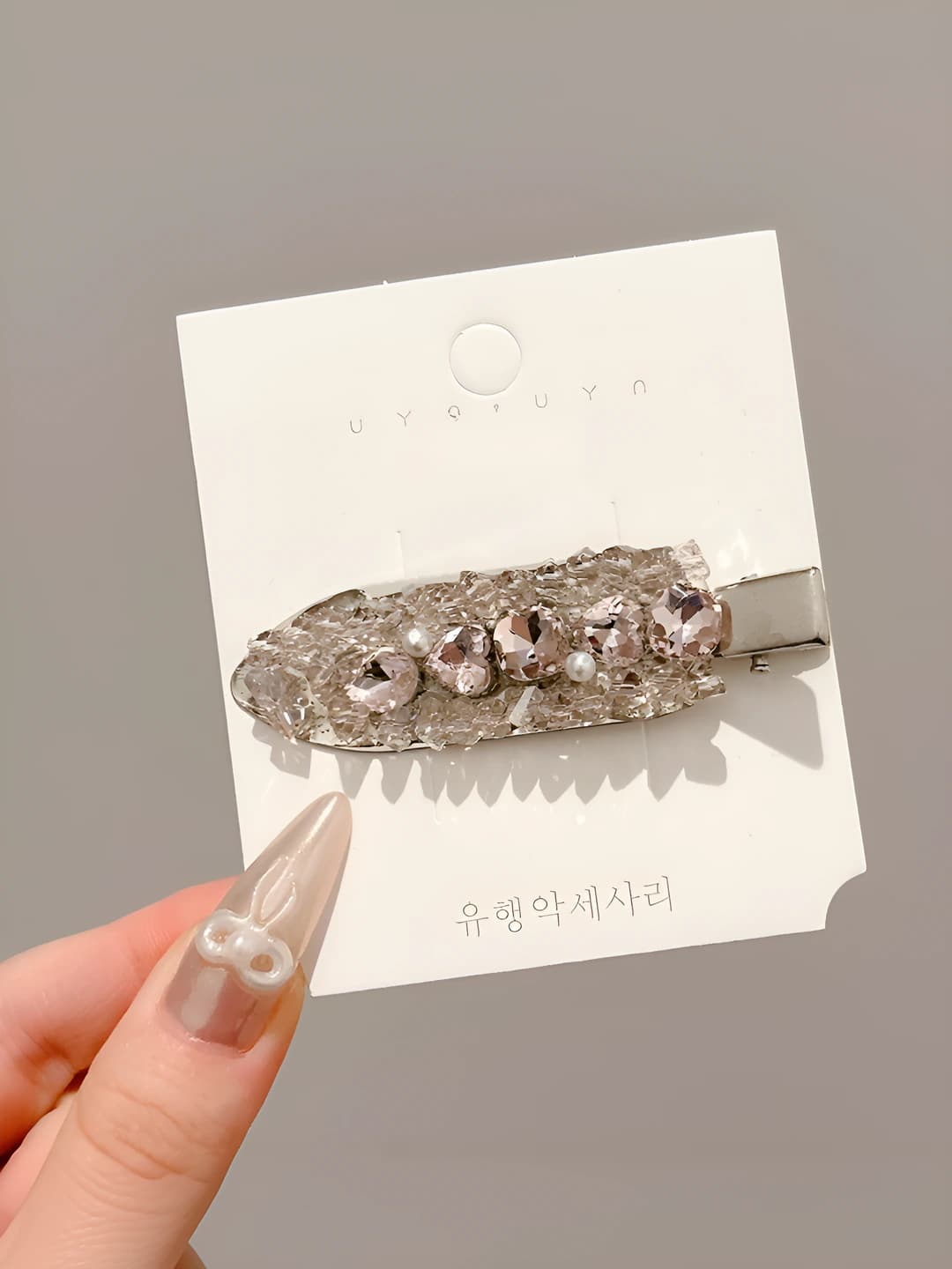 Pink crystal, 6.8 cm