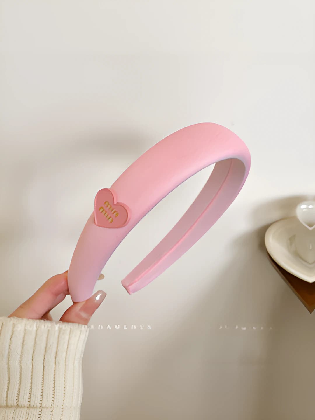 Pink, letter heart