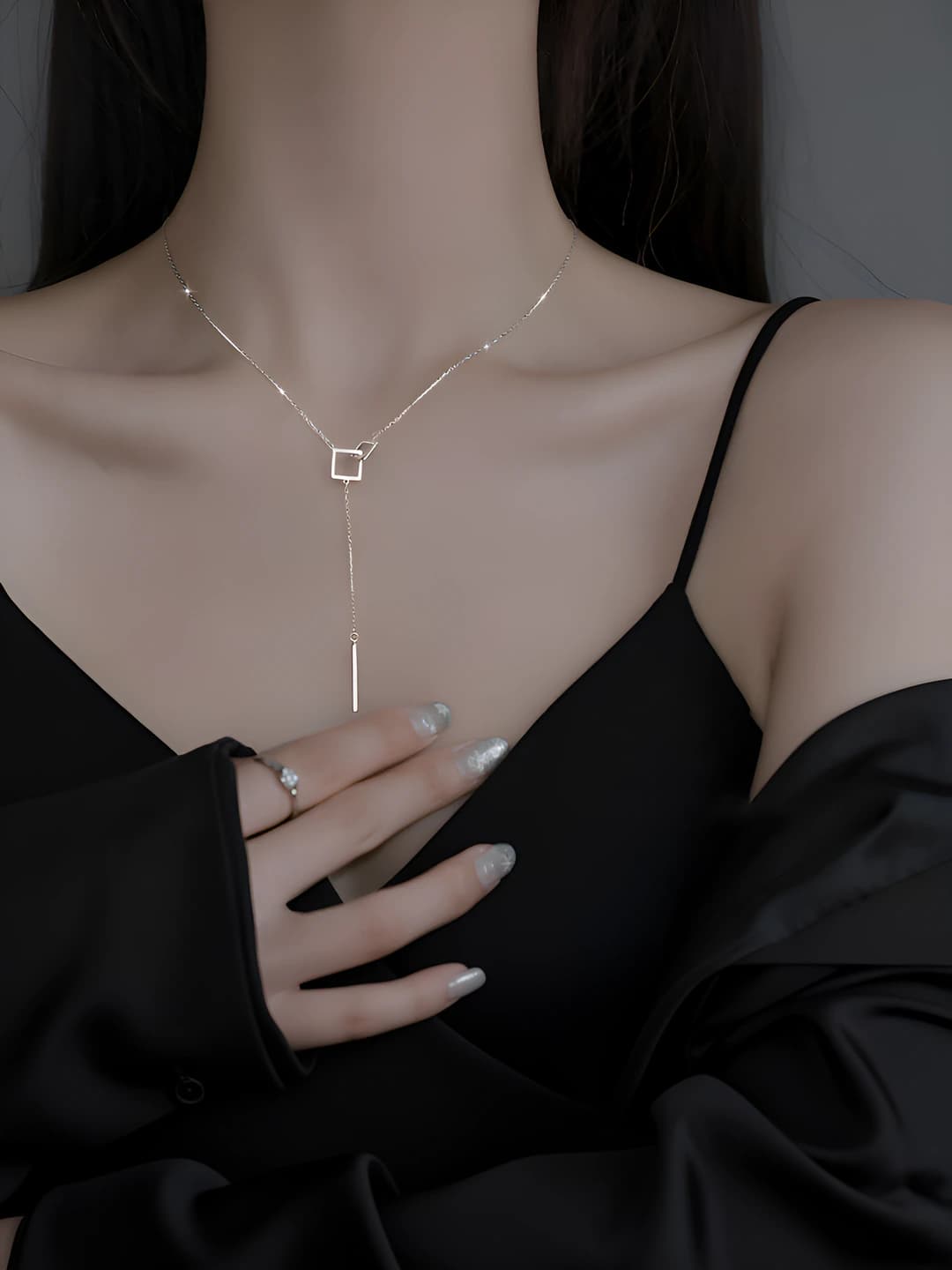 White gold - Open chain