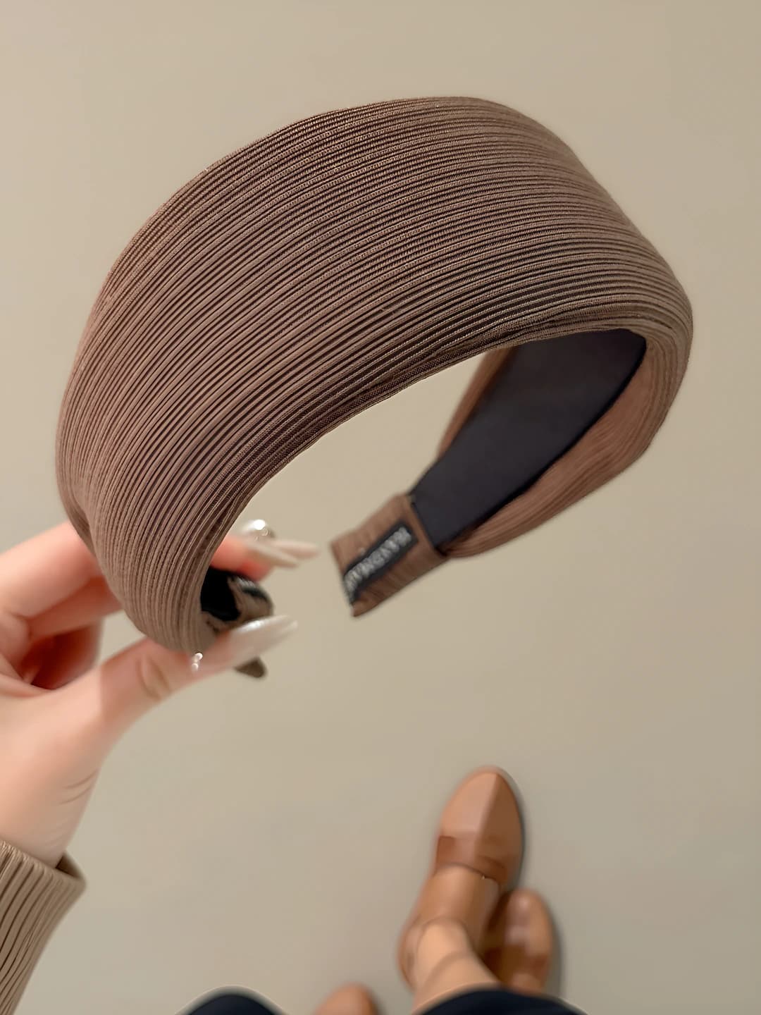 Jigarrang soch taqi 6cm, asos 4cm