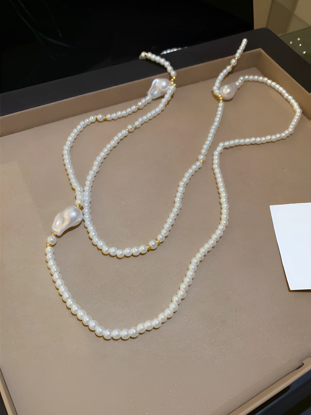 Necklace-White