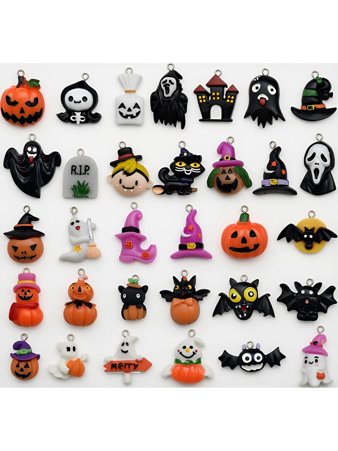 Random 20 pcs resin Halloween-52g