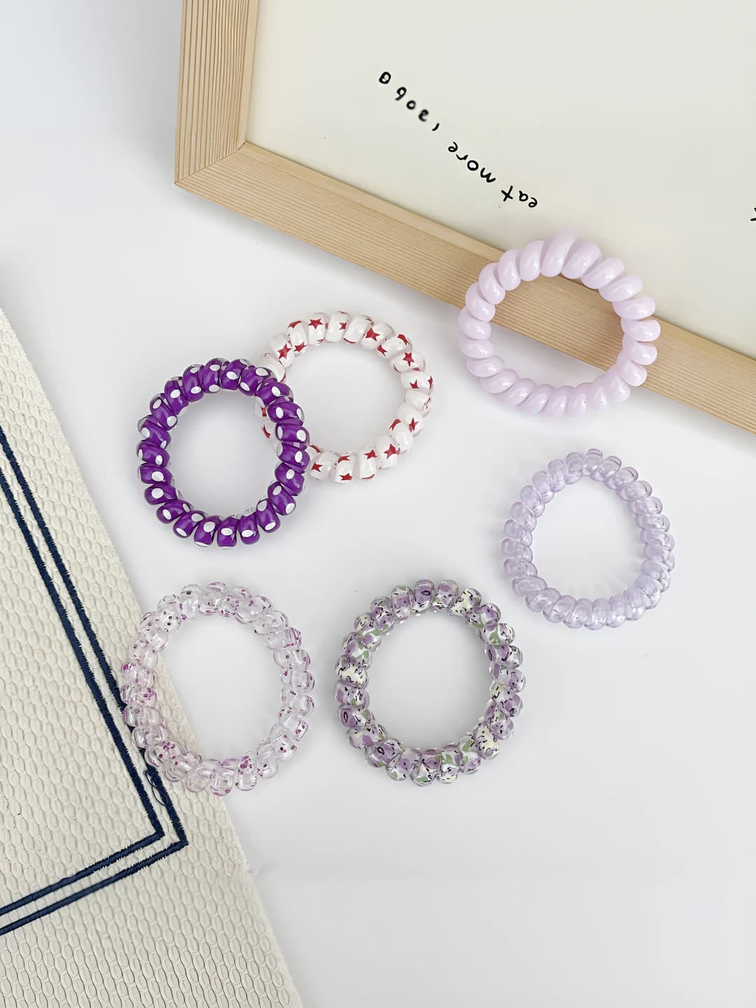 Purple set, 6 pc