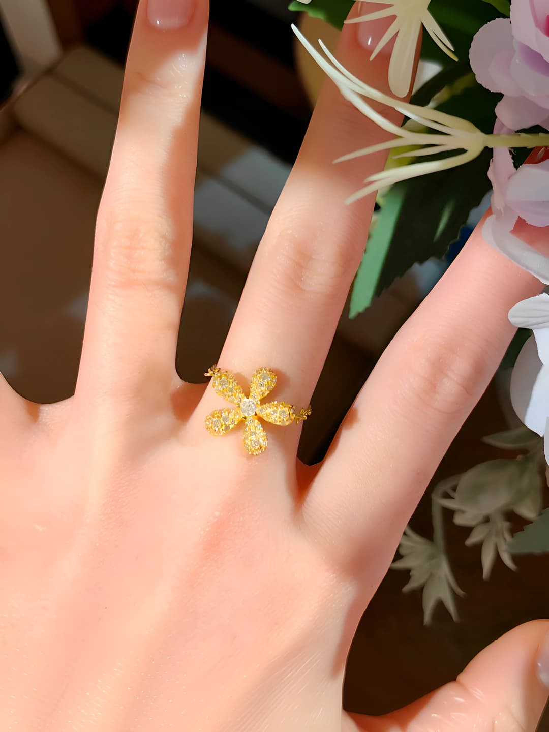 4# Ring - White diamond