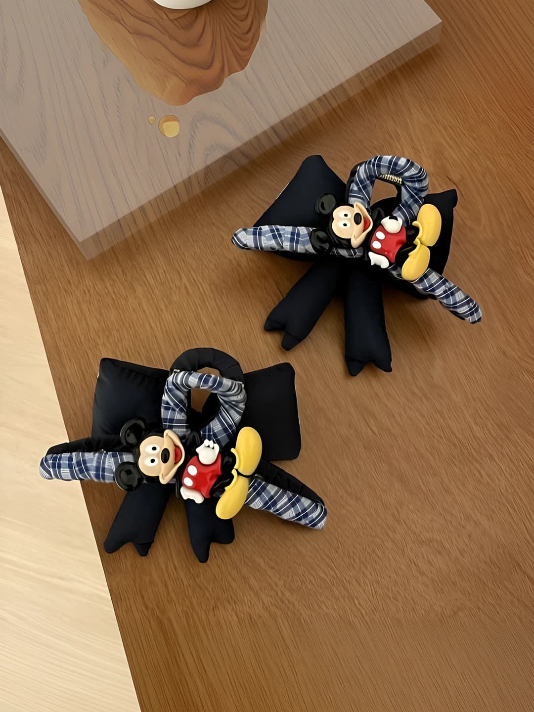 Women's hair clip with large bow in Korean style