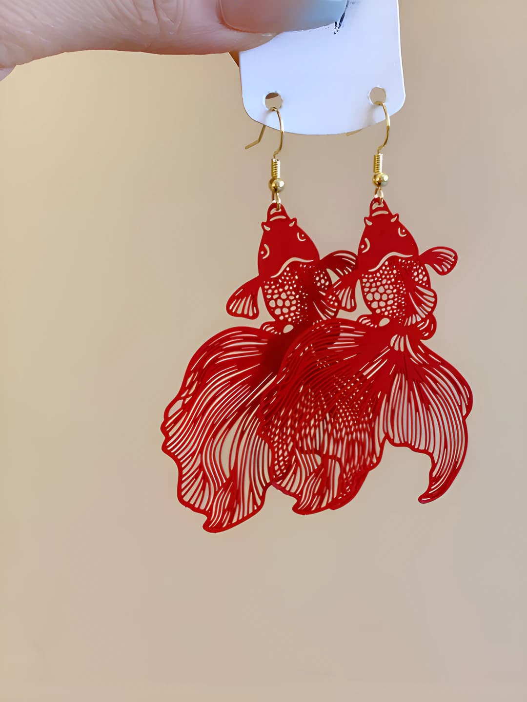 1#Ear hook-Red