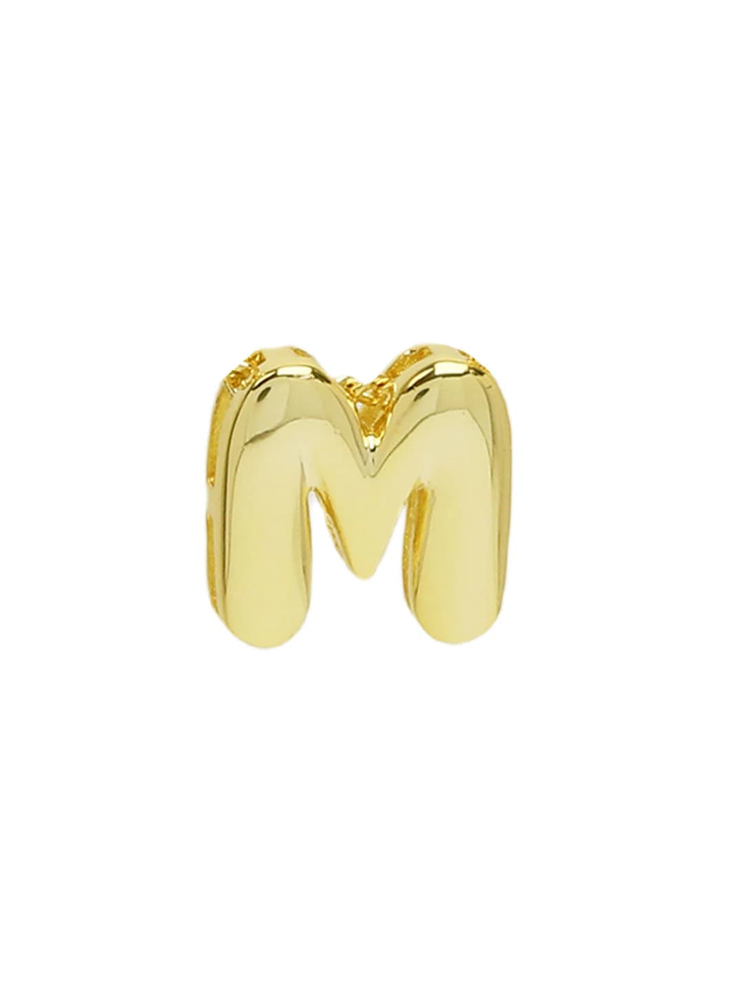 Gold M (pendant)