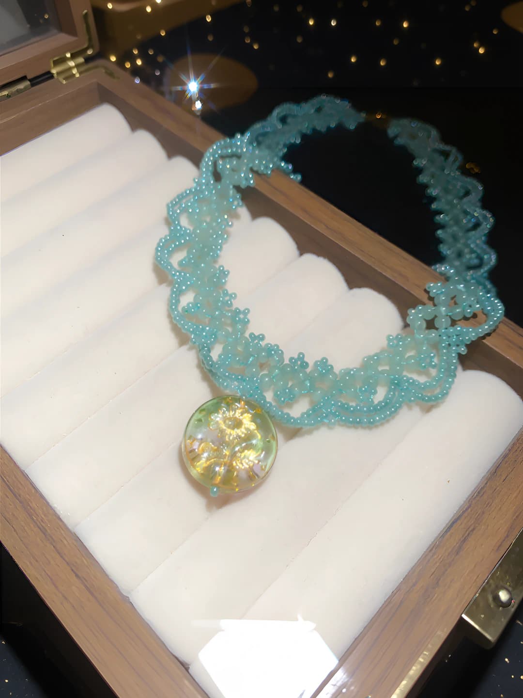 Necklace-Blue