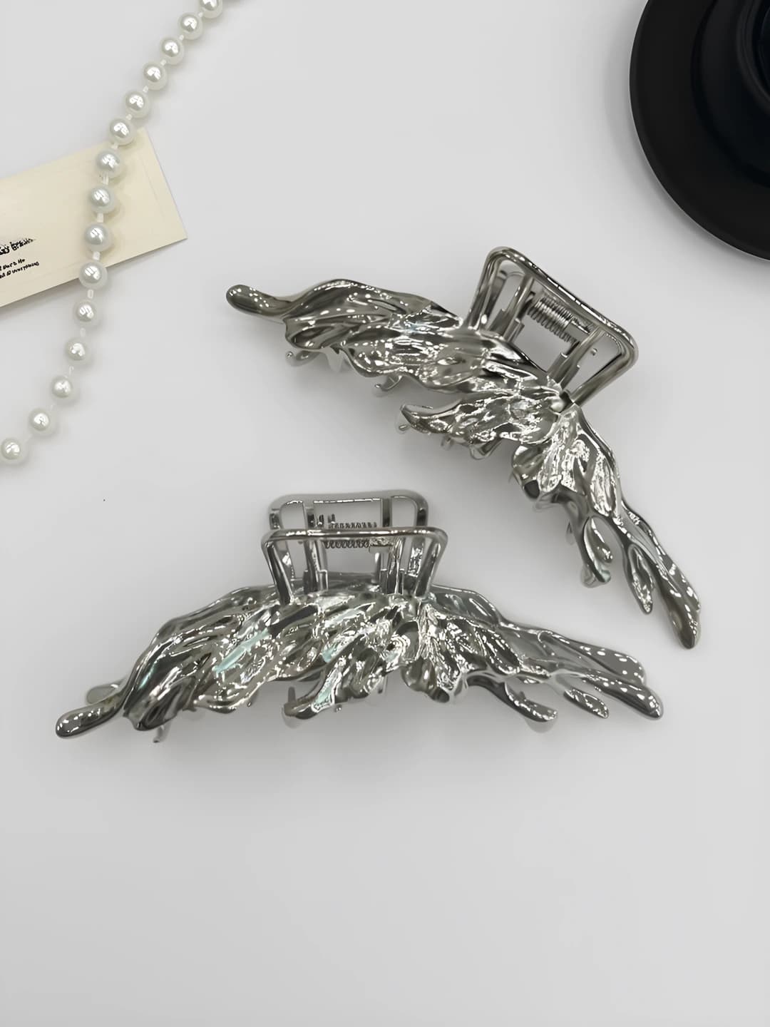 Women's summer retro metal hair clips and combs in Korean style