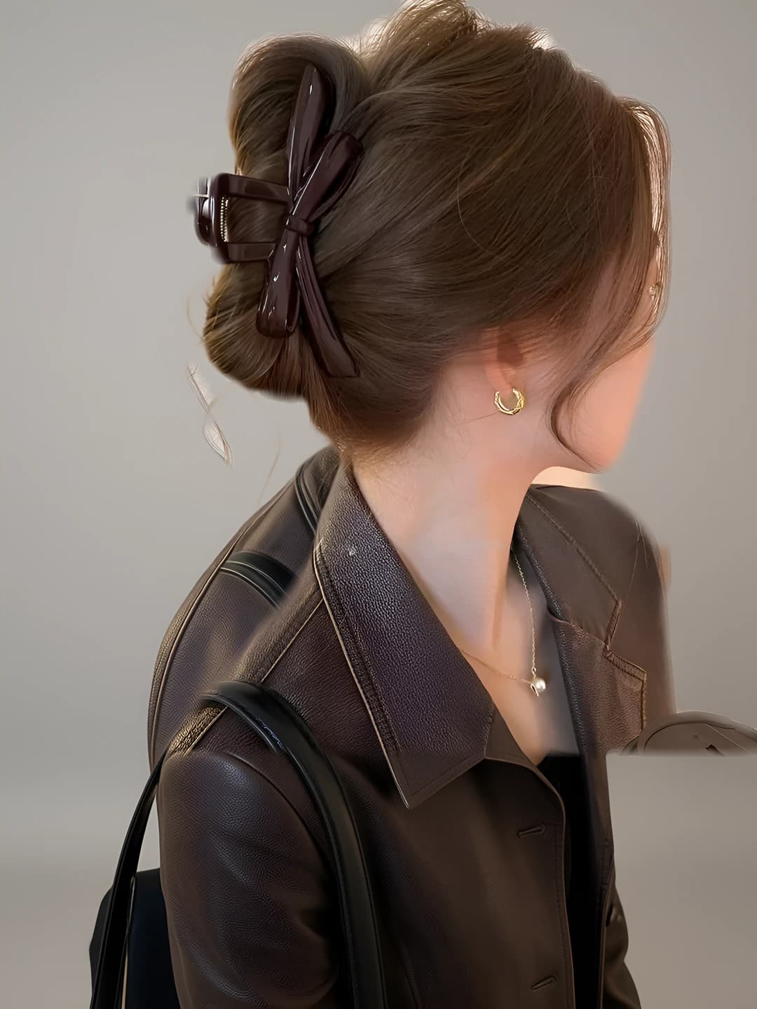 2# Chocolate brown - bow approx 12cm