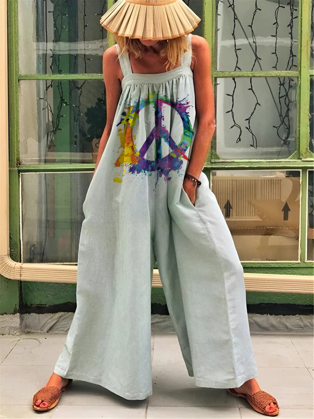 Grey & multicolour