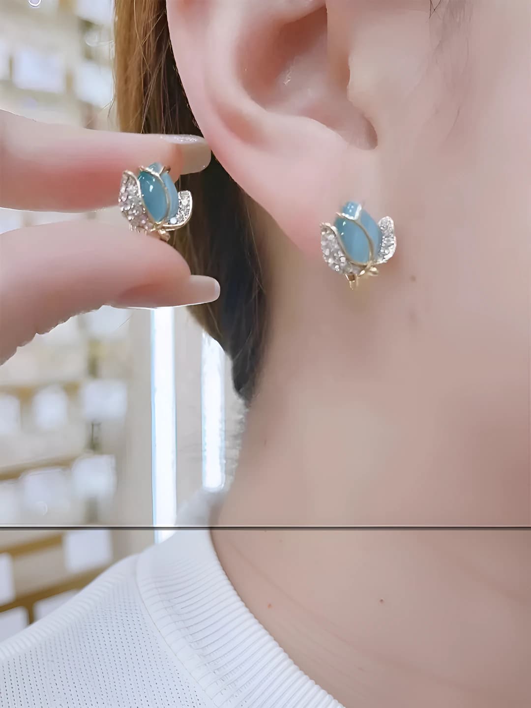 Blue tulip