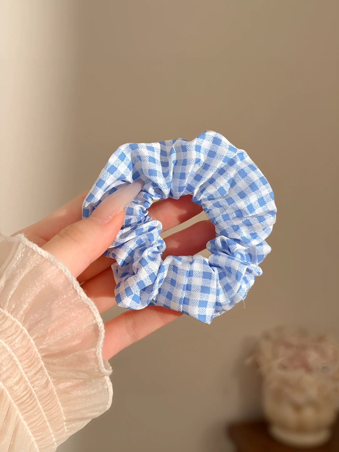3# Синий в клетку 9cm