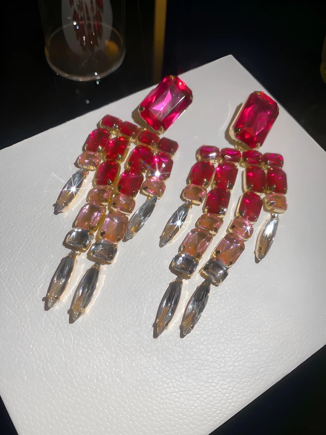 39# Silver pin - Pink