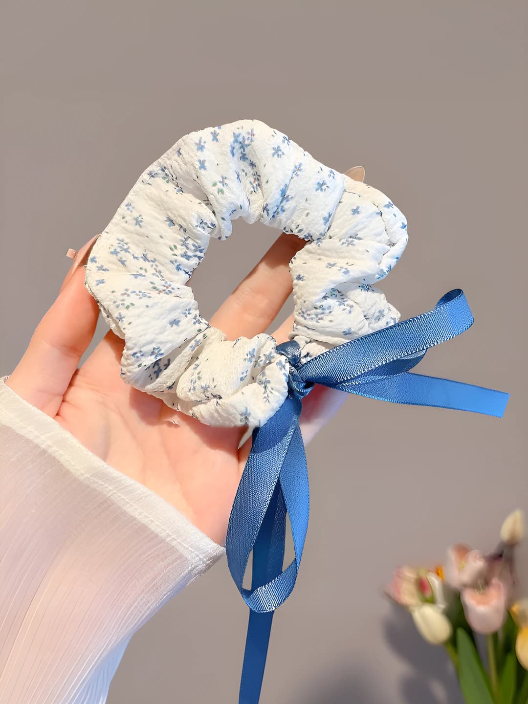 3# Blue thin bow