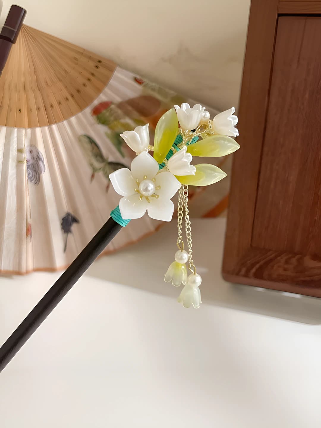83# Flowers with green leaves