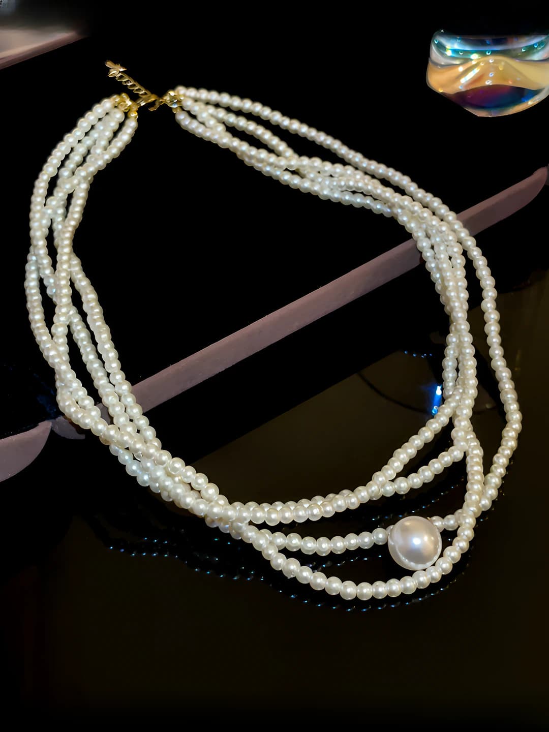 13# Necklace - White
