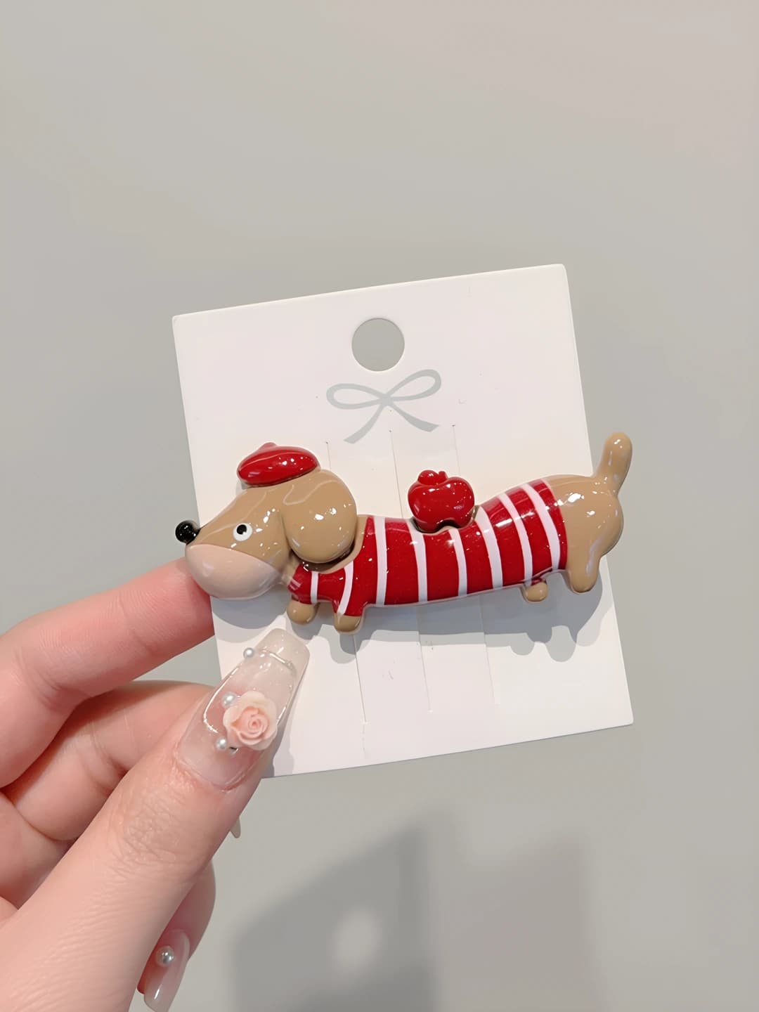 3# Red-coffee, 1 pc, ~4.5cm