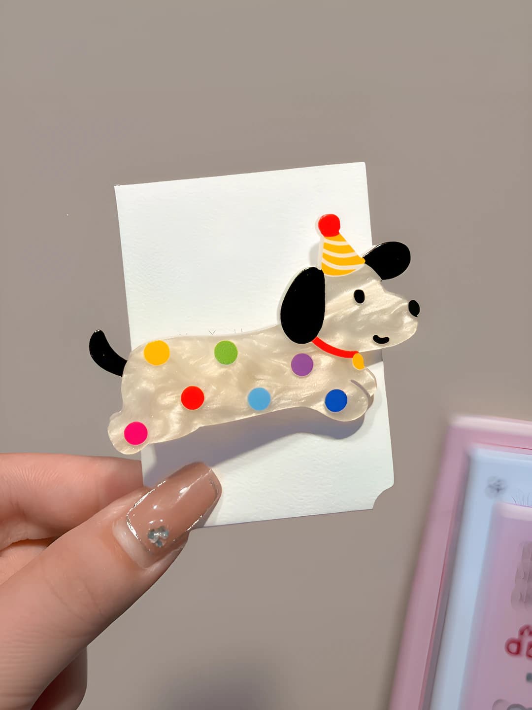 Polka dot, 6 cm