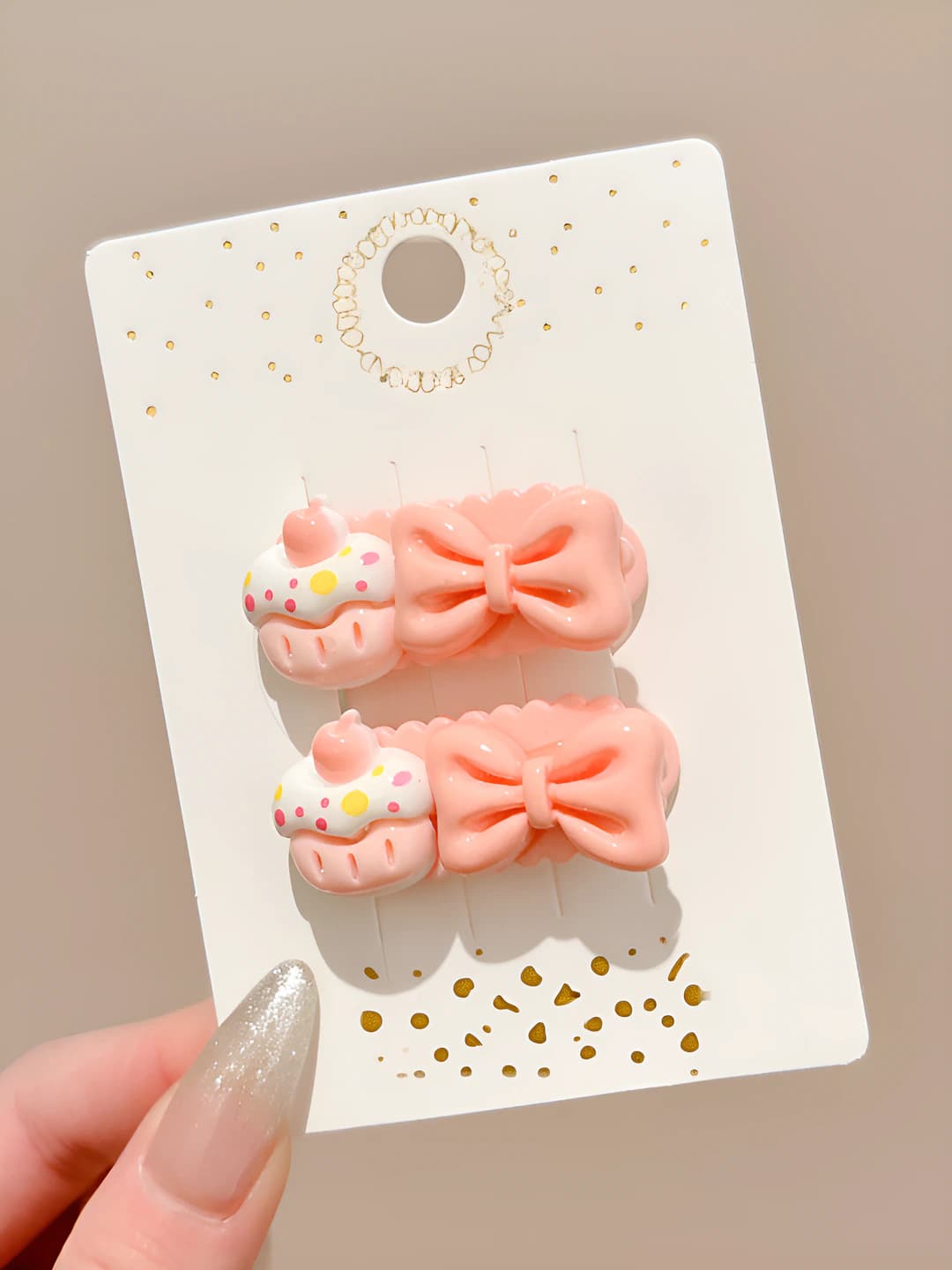 2# Cake wave clip 1 pair #4cm