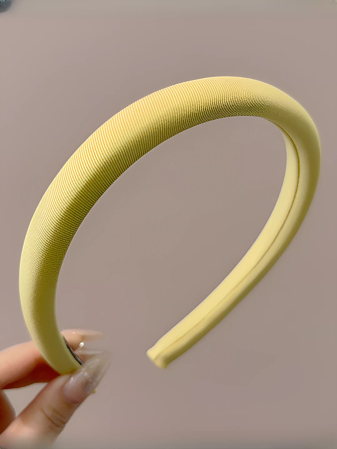 8# Yellow, thin, 13 cm