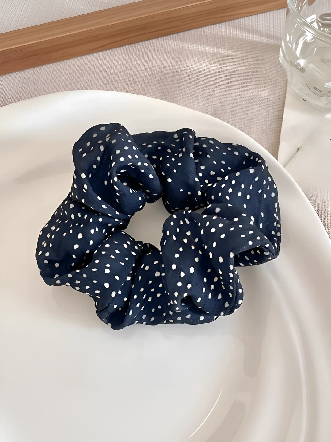1# Blue, polka dot