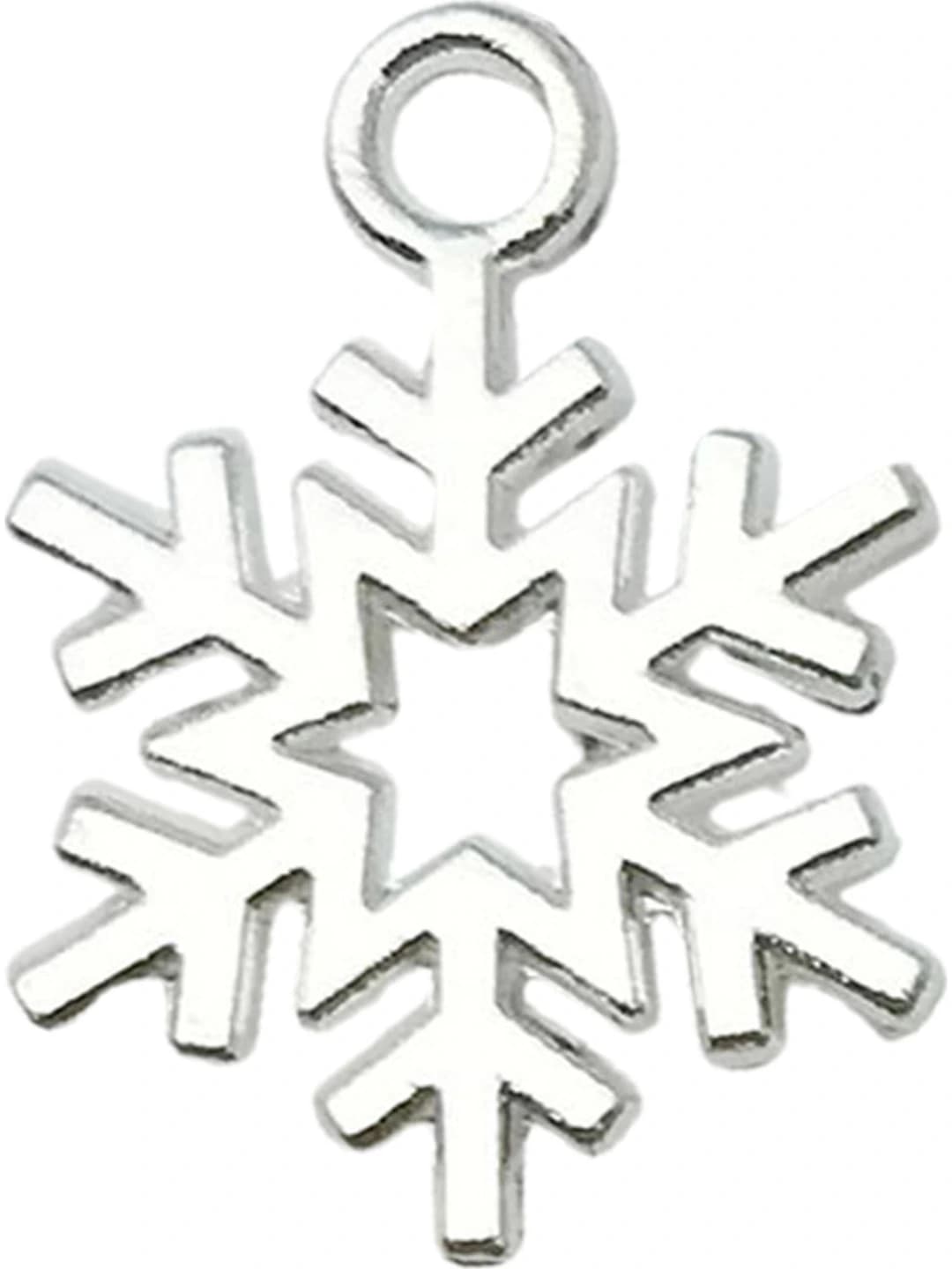 1 pc snowflake 13.5x19mm-0.7g-20025
