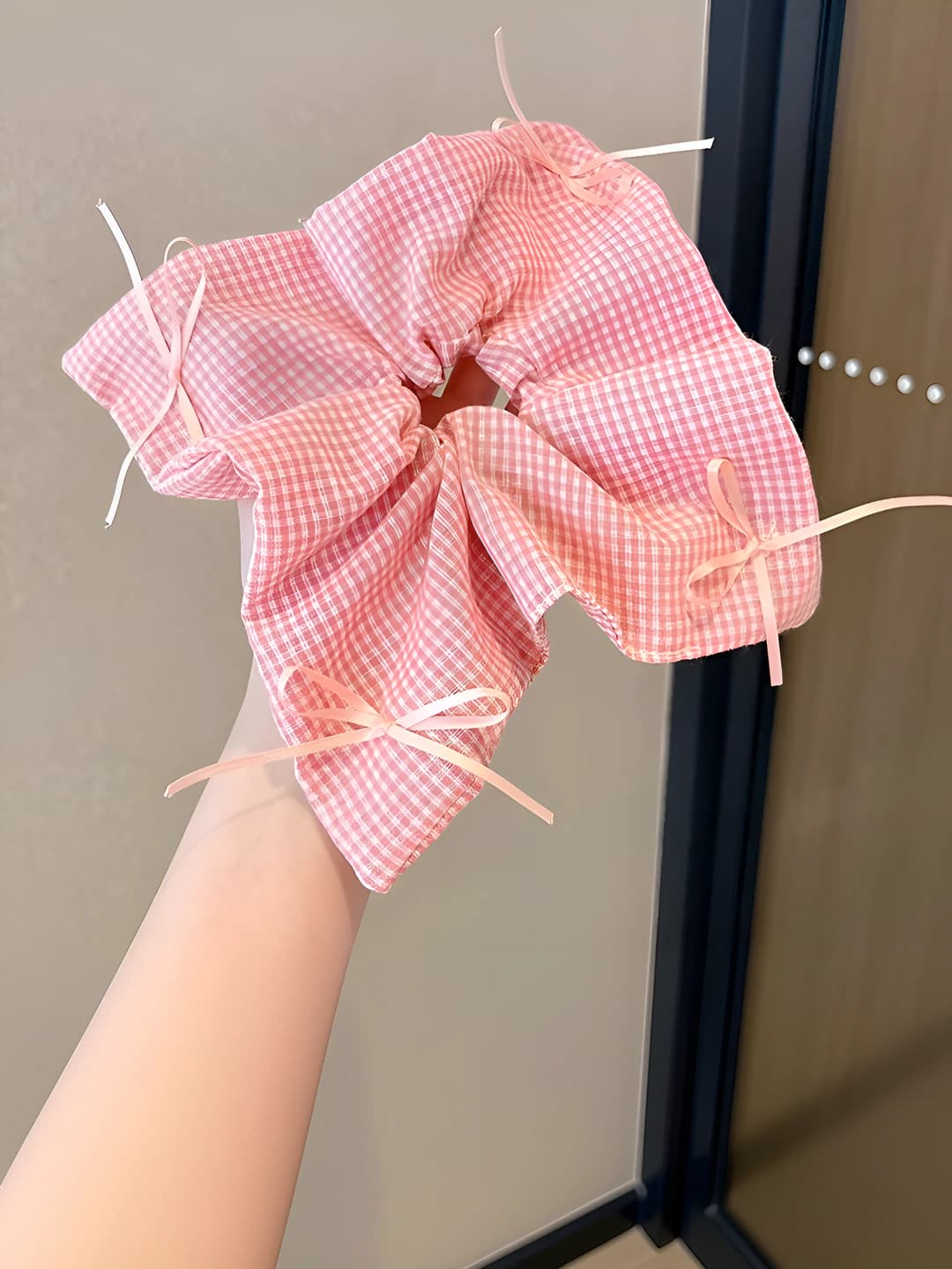 3# Pink-white square 22 cm