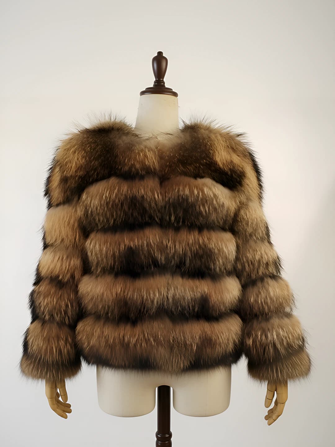 Raccoon fur