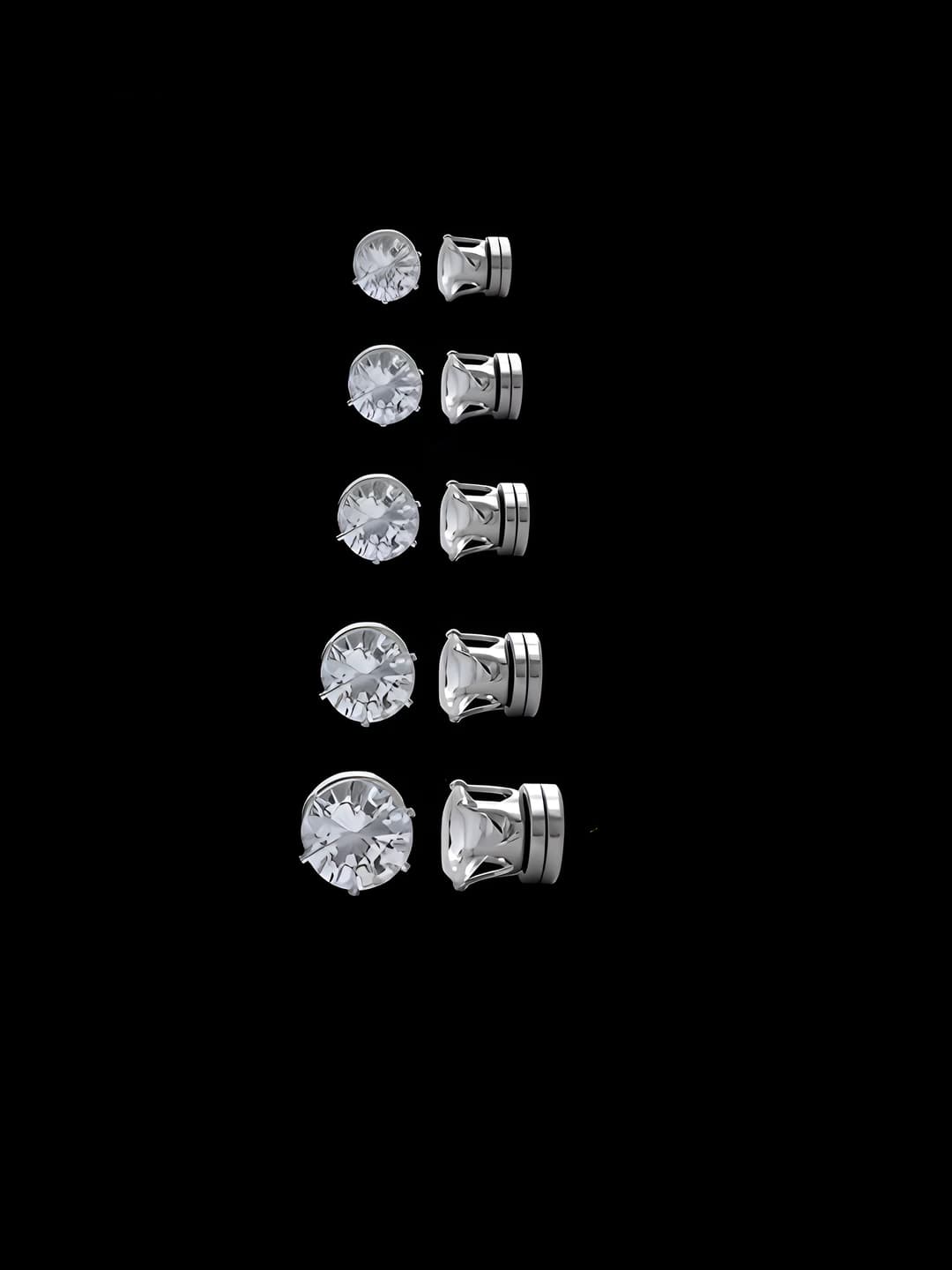 8 mm (1 dona magnitli quloq qisqich)