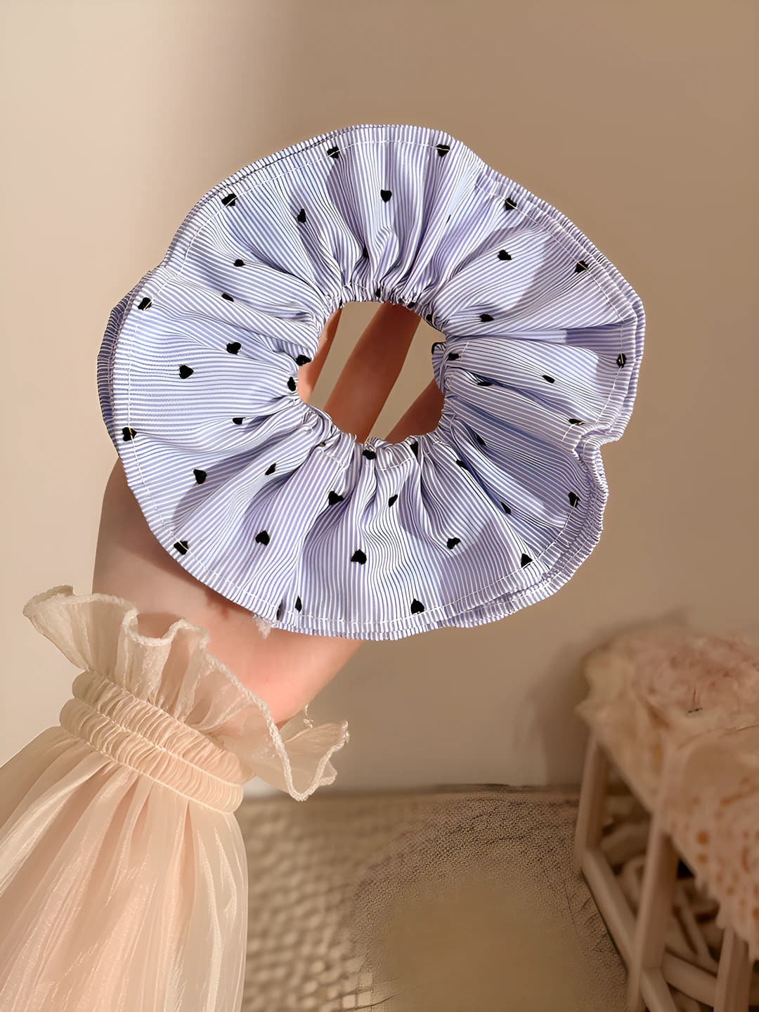 2 # Water Mist Blue, 3D multi-layer, ~16cm