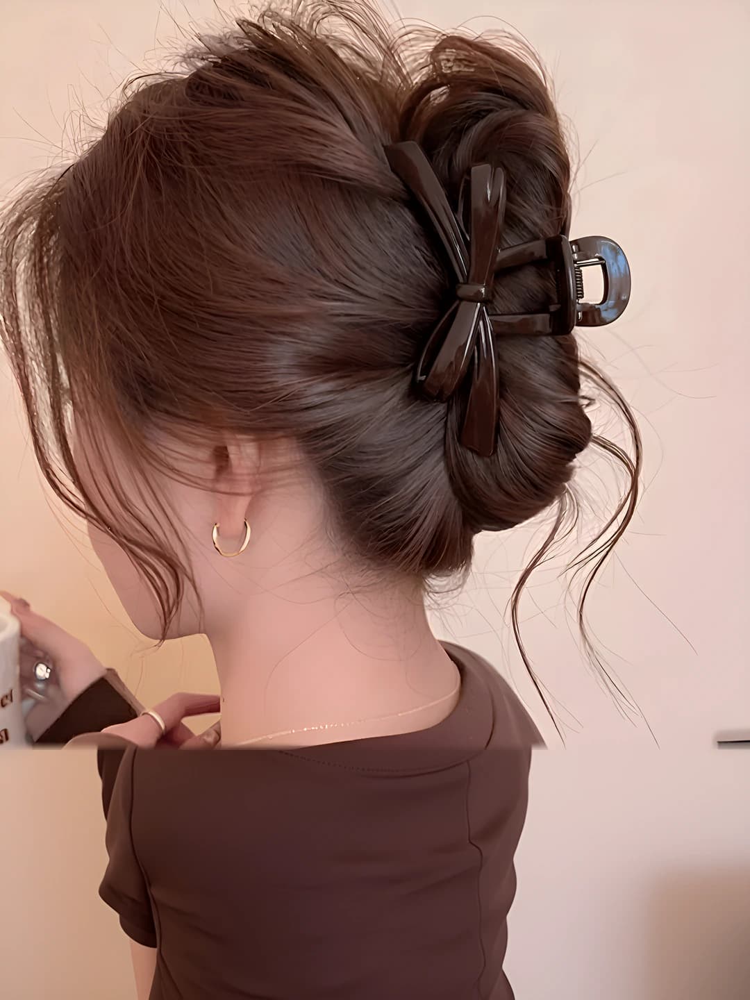 2# Chocolate brown - bow approx 12cm