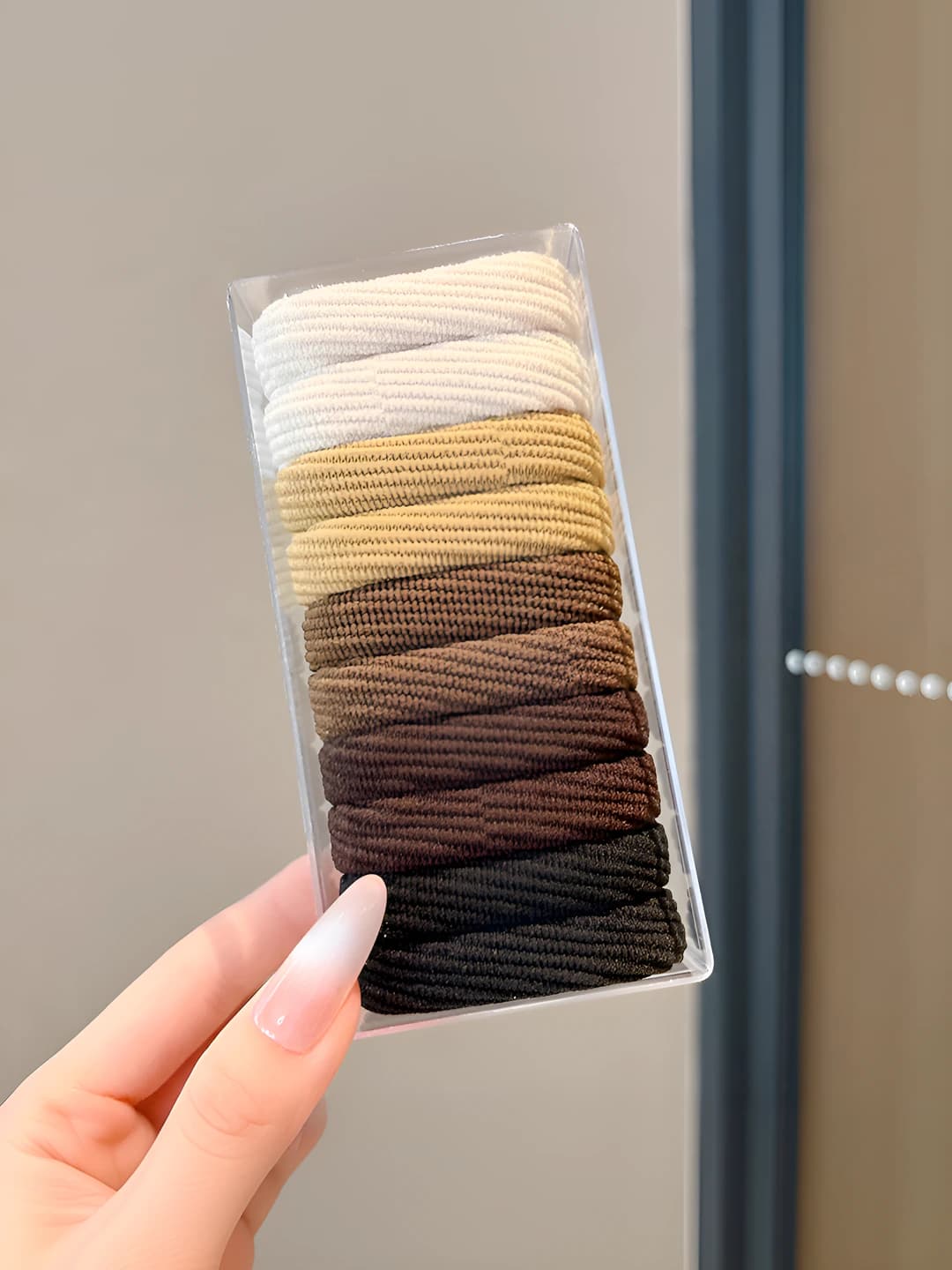 Sutli kofe riply - 10 dona, kengaytirilgan (1.3 sm, 5 sm)