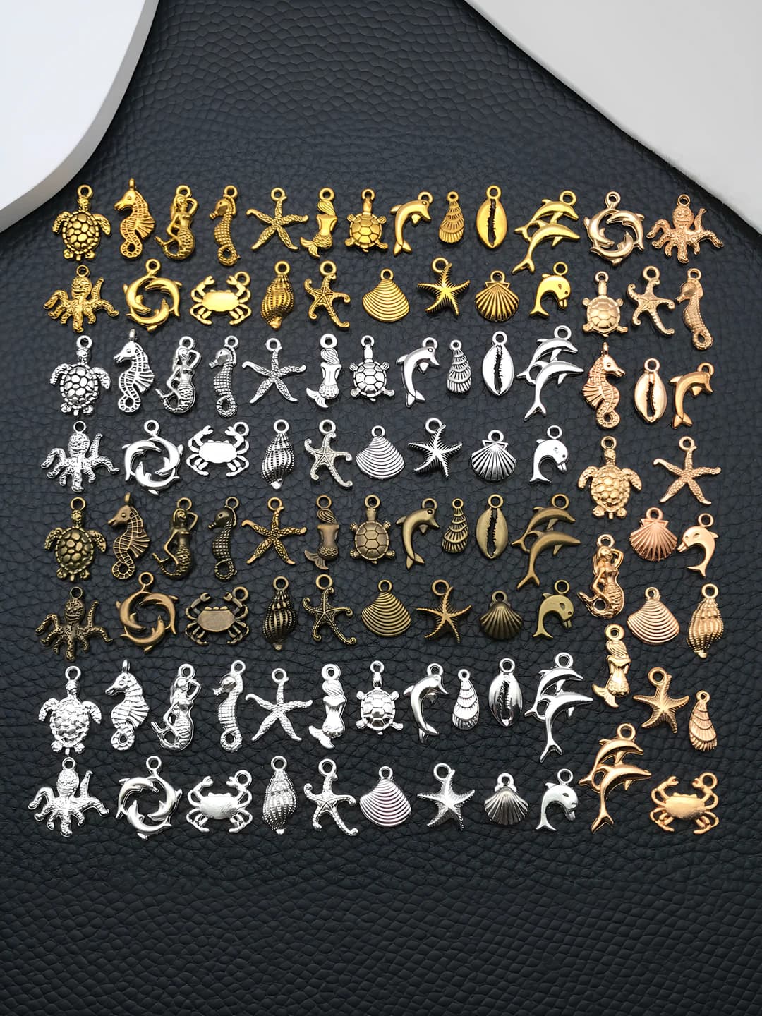 Mixed 100 pcs 5 colors ocean-101g