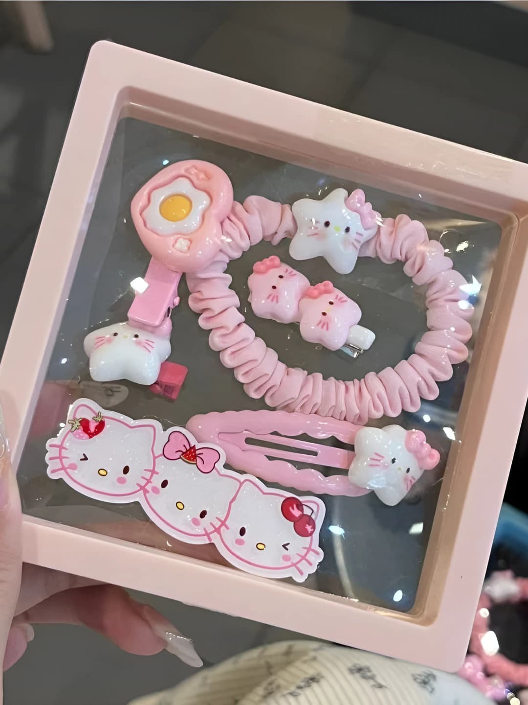 KT звезда + кот резинки 6 шт