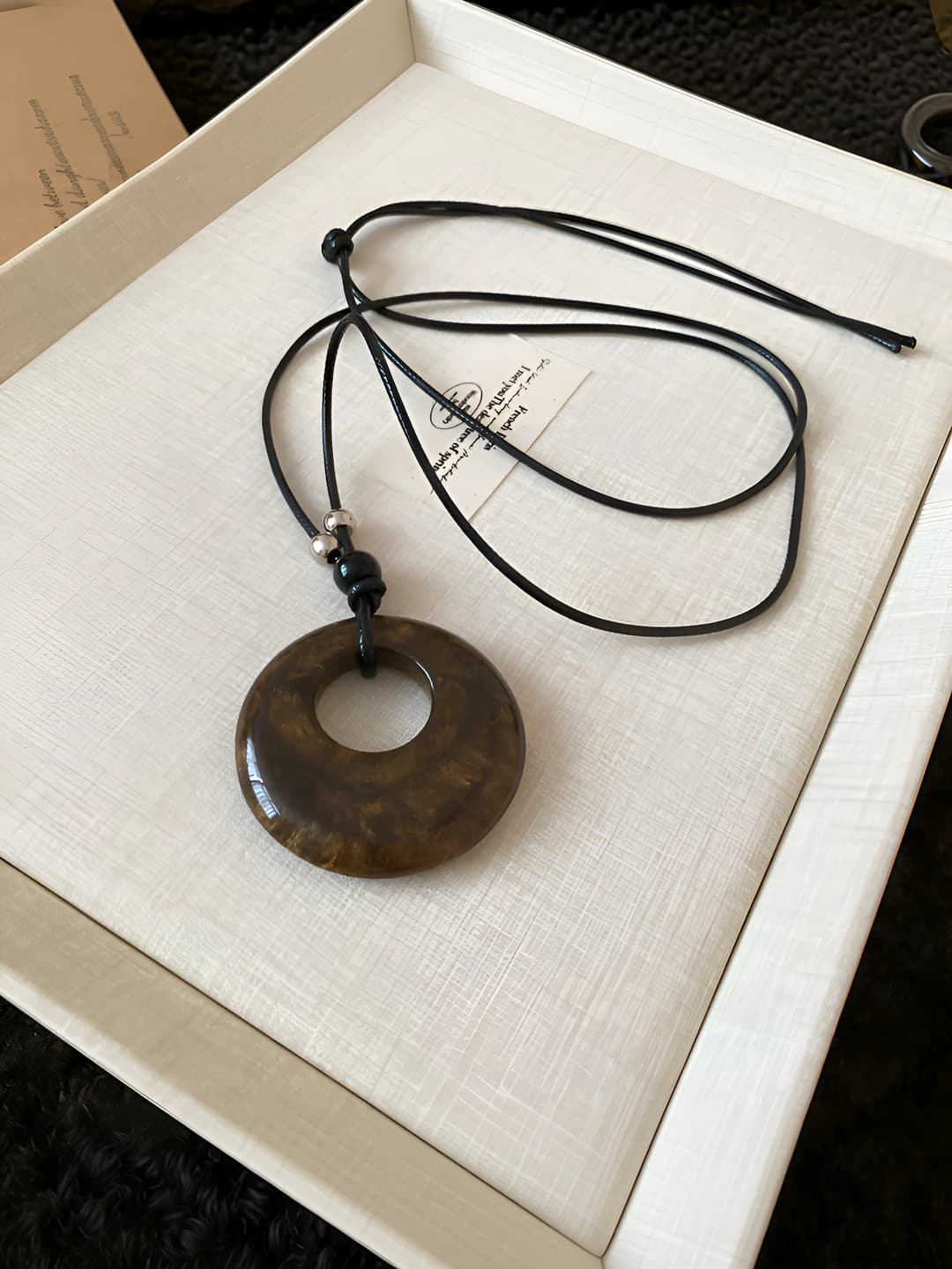 11# Necklace-Black-Coffee