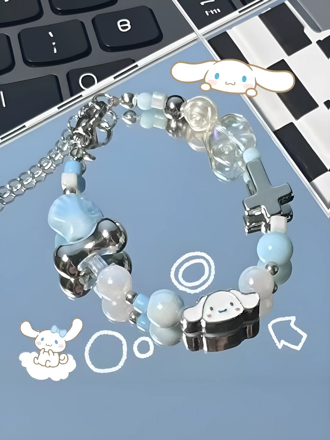 Yaxshi ko'riladigan Cinnamoroll it zanjiri [1 dona]