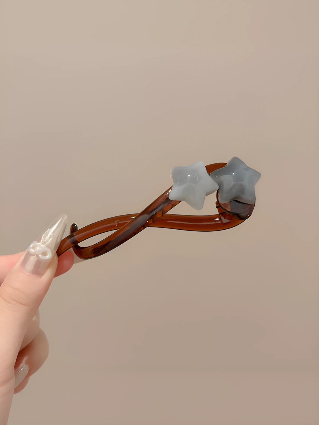 Серый, звёзды, 10.5 см